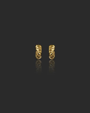 Adira 22KT Gold Hoop Earrings Gold Earrings 22 Karat Yellow Gold Adira 22KT Gold Hoop Earrings