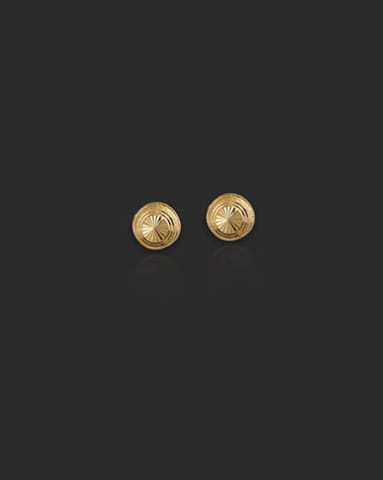 Suniti 22KT Gold Stud Earrings Gold Earrings 22 Karat Yellow Gold Suniti 22KT Gold Stud Earrings