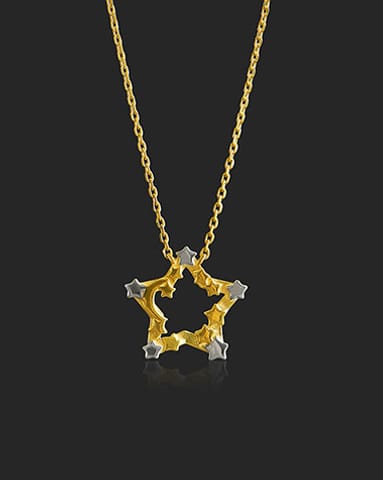 Aakheela 22Kt Gold Matching Set, Charm Necklets Gold Necklaces 22 Karat Yellow Gold Aakheela 22Kt Gold Matching Set, Charm Necklets