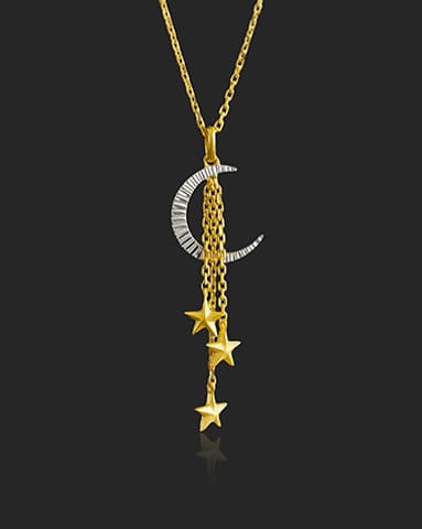 Sanya 22Kt Gold Matching Set, Charm Necklets Gold Necklaces 22 Karat Yellow Gold Sanya 22Kt Gold Matching Set, Charm Necklets