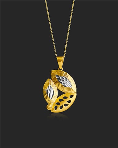 Ekveera 22KT Yellow Gold Pendant Gold Pendants 22 Karat Yellow Gold Ekveera 22KT Yellow Gold Pendant