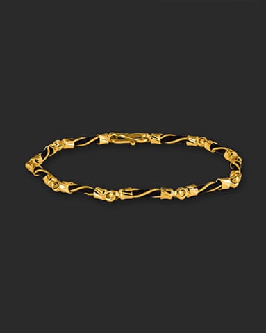 Meghna 22KT Gold Bracelet Gold Bracelets 22 Karat Yellow Gold Meghna 22KT Gold Bracelet
