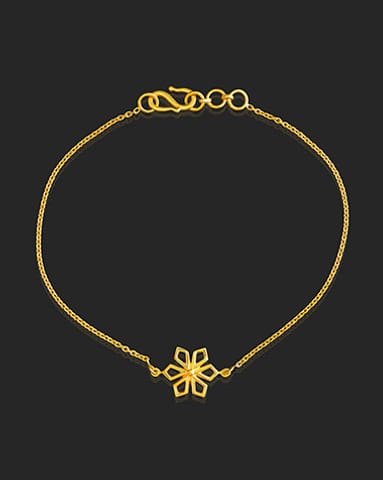 Niki 22Kt Gold Bracelet Gold Bracelets 22 Karat Yellow Gold Niki 22Kt Gold Bracelet