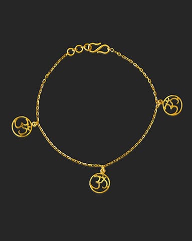 Saraha 22Kt Gold Delicate Bracelet Gold Bracelets 22 Karat Yellow Gold Saraha 22Kt Gold Delicate Bracelet