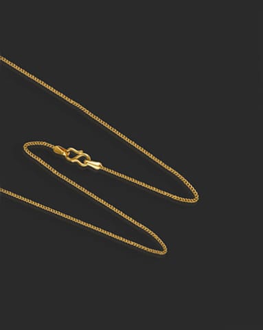 Braid Curb 22KT Gold Chain Gold Chains 22 Karat Yellow Gold Braid Curb 22KT Gold Chain