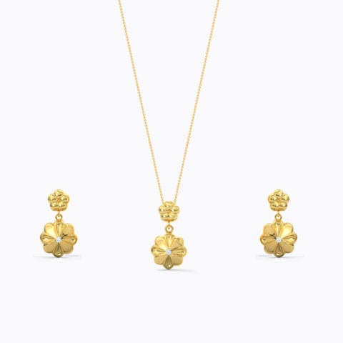 Sisyrin Sparkle Matching Set Diamond Sets 18 Karat Yellow Gold Sisyrin Sparkle Matching Set