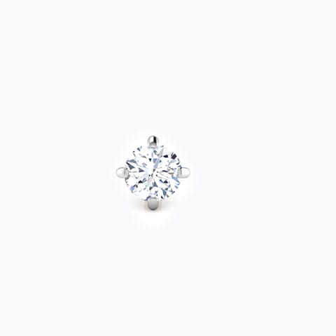 Gracie Solitaire Nose Pin Solitaire Nose pin 18 Karat Yellow Gold Gracie Solitaire Nose Pin