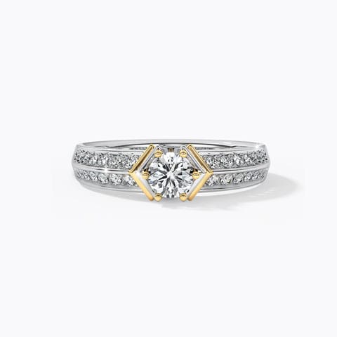 Supreme Solitaire Ring Solitaire Rings 18 Karat White Gold Supreme Solitaire Ring