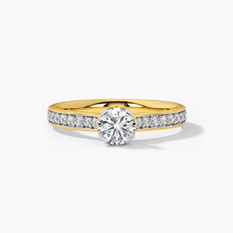 Ella Classic Solitaire Ring Solitaire Rings 18 Karat Yellow Gold Ella Classic Solitaire Ring