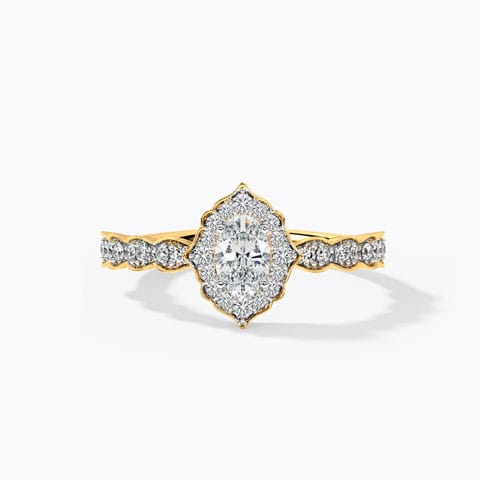 Victoria Solitaire Ring Solitaire Rings 18 Karat Yellow Gold Victoria Solitaire Ring