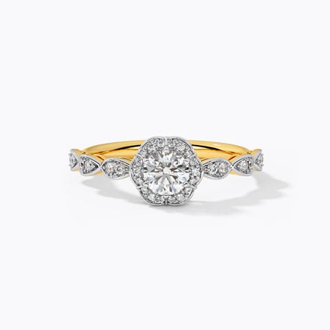 Zeal Solitaire Ring Solitaire Rings 18 Karat Yellow Gold Zeal Solitaire Ring