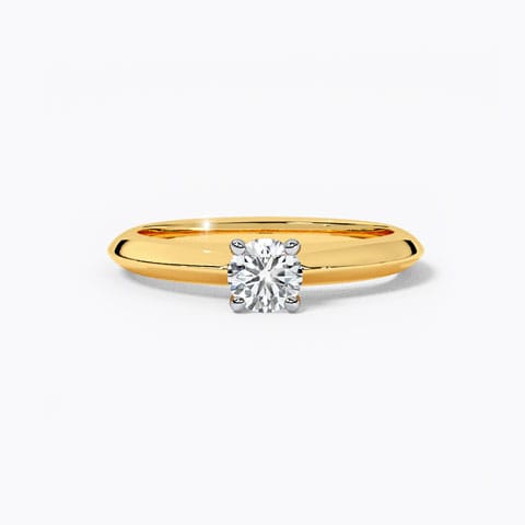 Classo Solitaire Ring Solitaire Rings 18 Karat Yellow Gold Classo Solitaire Ring