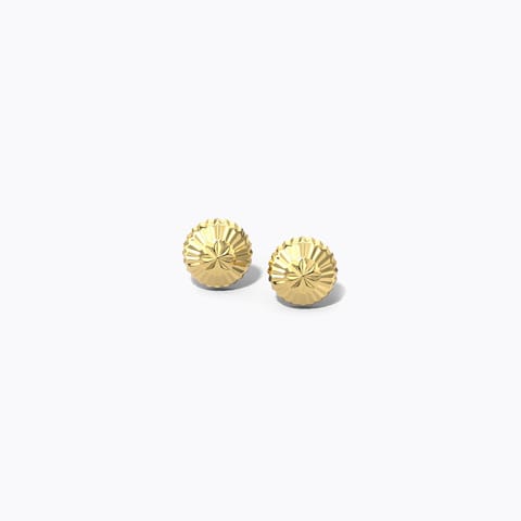 Delicate Beam Kids' Gold Earrings Gold Earrings 14 Karat Yellow Gold Delicate Beam Kids' Gold Earrings
