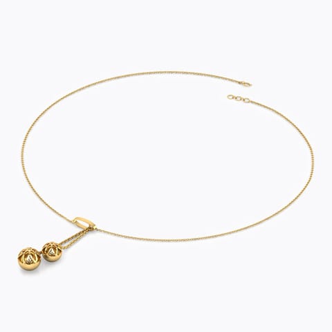 Perrin Geometric Gold Necklace Gold Necklaces 18 Karat Yellow Gold Perrin Geometric Gold Necklace