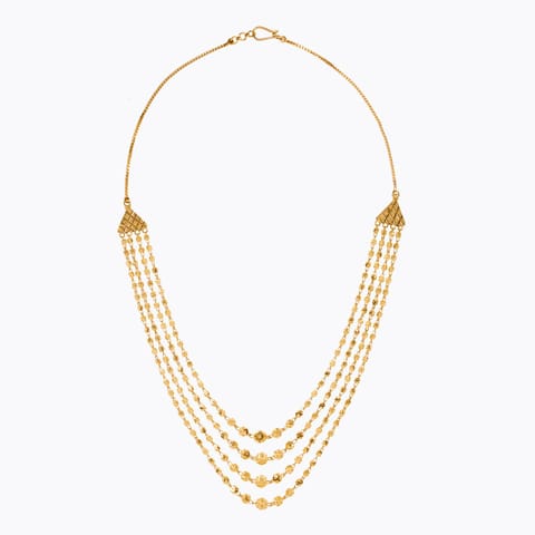Elva 4 Layered Necklace Elva 4 Layered Necklace hover