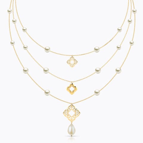 Nelia Cutout Necklace Nelia Cutout Necklace hover