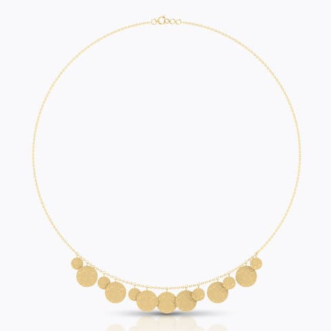 Chas Hammered Necklace Chas Hammered Necklace hover