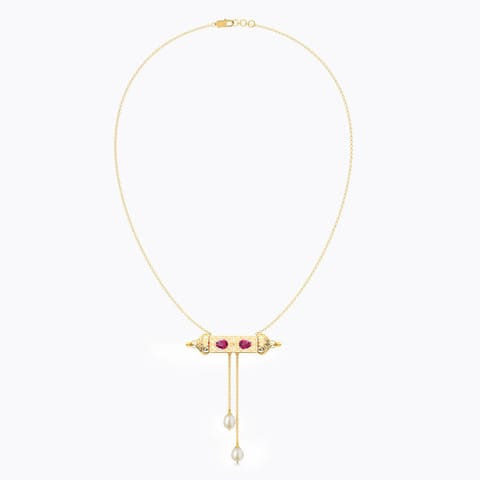 Amer Ornate Bar Necklace Amer Ornate Bar Necklace hover