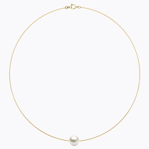 Solitary Pearl Necklace Solitary Pearl Necklace hover