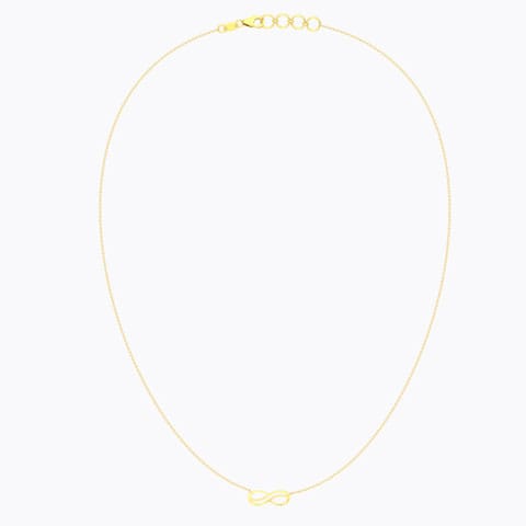 Infinity Bar Necklace Infinity Bar Necklace hover