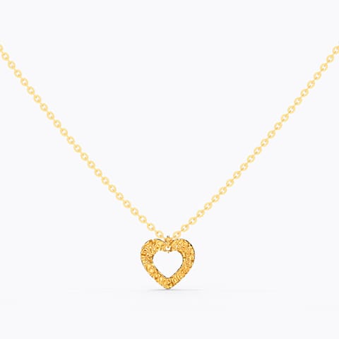 Starry Love Gold Necklace Gold Necklaces 14 Karat Yellow Gold Starry Love Gold Necklace