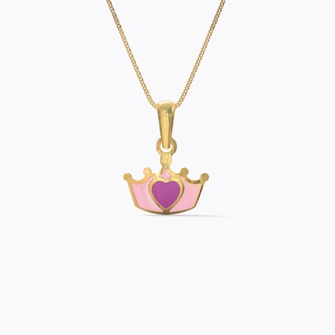 Pretty Princess Kids' Gold Pendant Gold Pendants 14 Karat Yellow Gold Pretty Princess Kids' Gold Pendant
