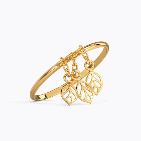 Manya Cutout Gold Ring Gold Rings 14 Karat Yellow Gold Manya Cutout Gold Ring
