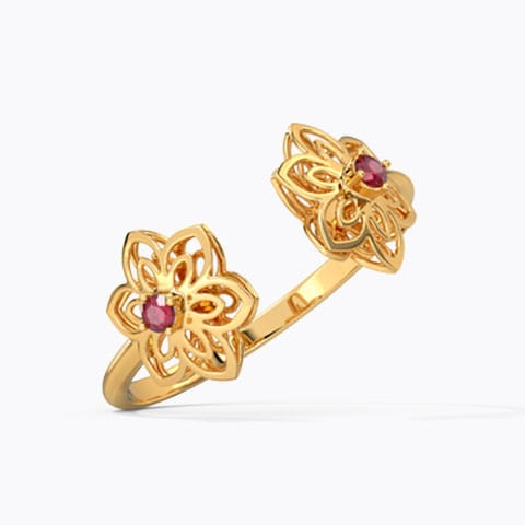 Ira Cutout Gemstone Ring Gold,Gemstone Rings 14 Karat Yellow Gold Ira Cutout Gemstone Ring