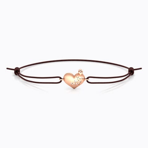You're In My Heart Gold Bracelet Gold Bracelets 14 Karat Rose Gold You're In My Heart Gold Bracelet