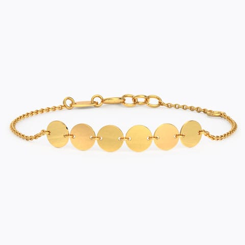 Multi Circlet Gold Bracelet Gold Bracelets 14 Karat Yellow Gold Multi Circlet Gold Bracelet
