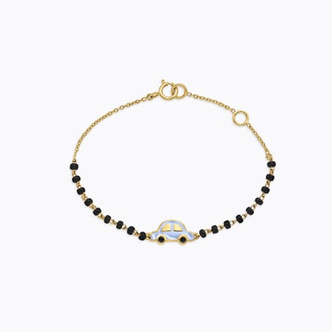 Car Baby Nazaria Gold Bracelet Gold Bracelets 14 Karat Yellow Gold Car Baby Nazaria Gold Bracelet