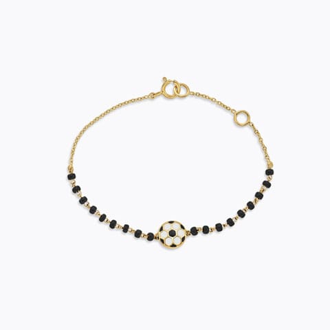 Soccer Baby Nazaria Gold Bracelet Gold Bracelets 14 Karat Yellow Gold Soccer Baby Nazaria Gold Bracelet