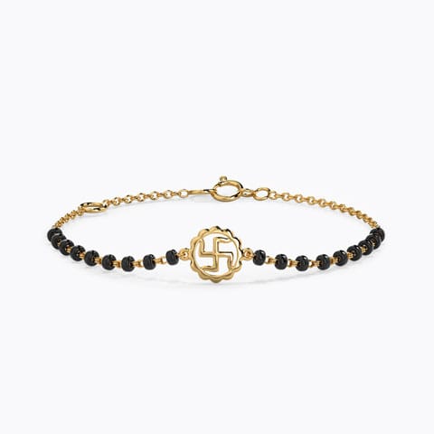 Divine Baby Nazaria Gold Bracelet Gold Bracelets 14 Karat Yellow Gold Divine Baby Nazaria Gold Bracelet
