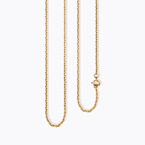 Elora Gold Cable Chains Gold Chains 18 Karat Yellow Gold Elora Gold Cable Chains