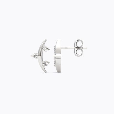 Change the game Diamond Earrings in 925 Silver Change the game Diamond Earrings in 925 Silver