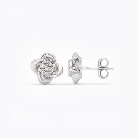 Ignite your passion Diamond Earrings in Gold Plated 925 Silver Ignite your passion Diamond Earrings in Gold Plated 925 Silver