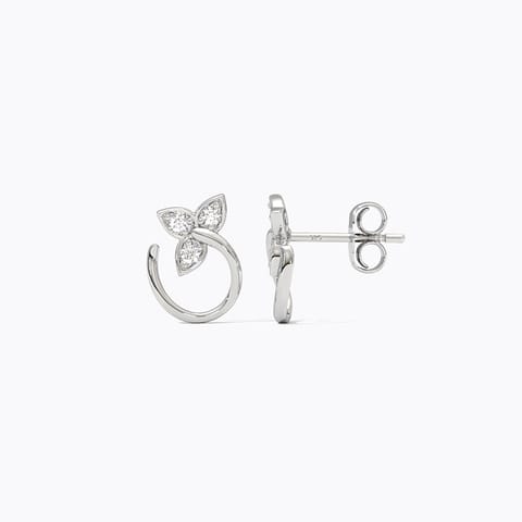 Make a move Diamond Earrings in 925 Silver Make a move Diamond Earrings in 925 Silver