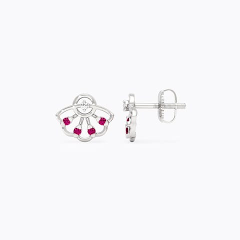 Spark 925 Silver Diamond Earrings