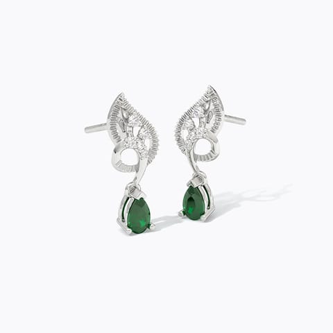 Inspiration 925 Silver Diamond Earrings