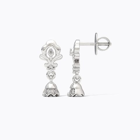 Stella 925 Silver Diamond Earring