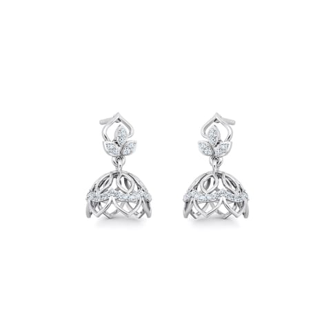 Seraphique 925 Silver Diamond Earrings Seraphique 925 Silver Diamond Earrings