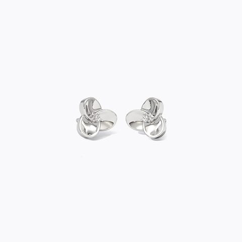 Happiness 925 Silver Diamond Earrings Happiness 925 Silver Diamond Earrings
