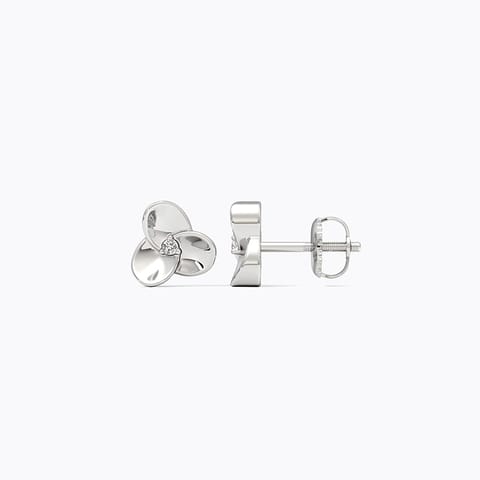 Happiness 925 Silver Diamond Earrings Happiness 925 Silver Diamond Earrings