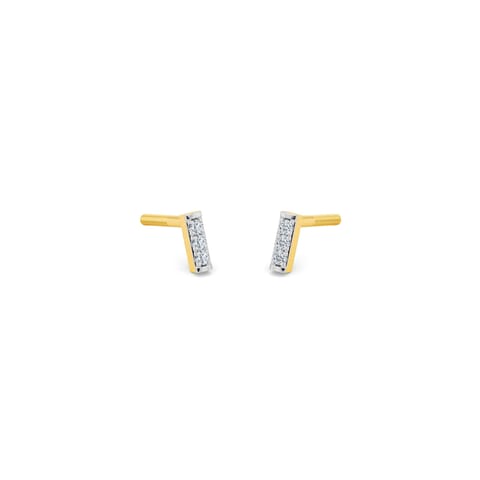 Afterglow 925 Silver Diamond Earrings