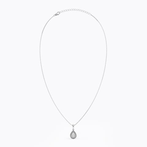 Conquer Diamond Necklace in 925 Silver Conquer Diamond Necklace in 925 Silver