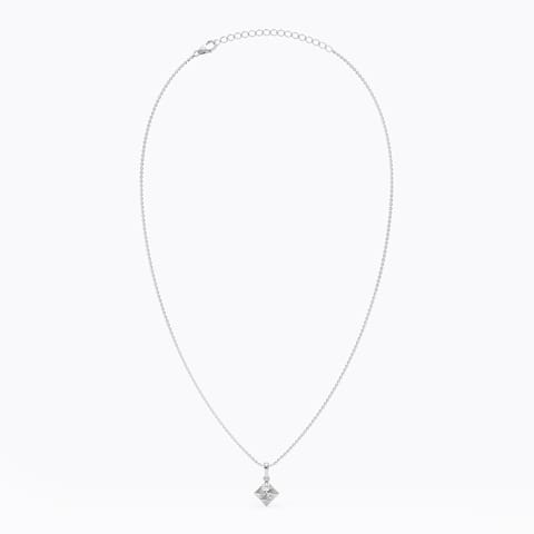 Time is now Diamond Necklace in 925 Silver Time is now Diamond Necklace in 925 Silver