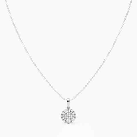 Built for greatness Diamond Necklace in 925 Silver