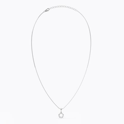 Feel your Power Diamond Necklace in 925 Silver Feel your Power Diamond Necklace in 925 Silver