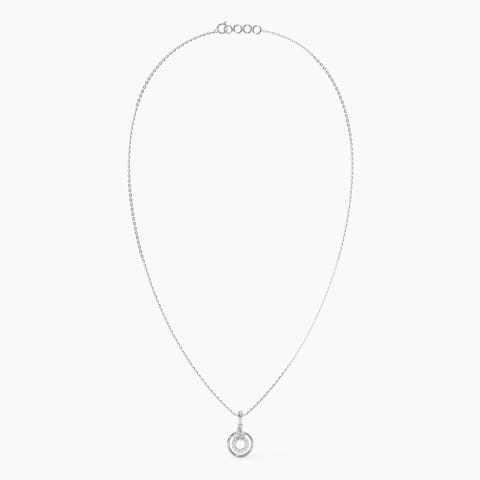 Never give up Diamond Necklace in 925 Silver Never give up Diamond Necklace in 925 Silver