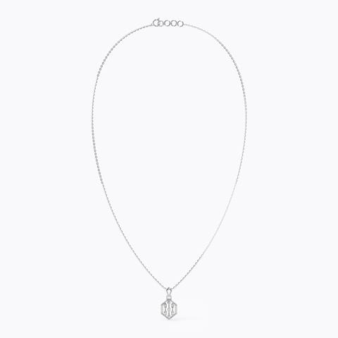 Trust the process Diamond Necklace in 925 Silver Trust the process Diamond Necklace in 925 Silver